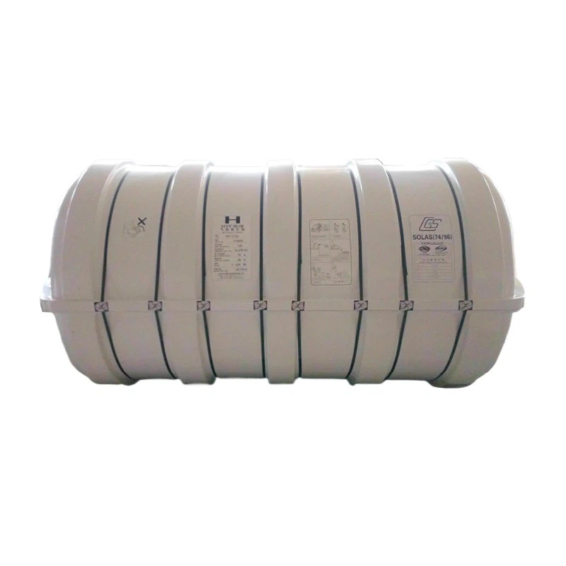 high - speed inflating life raft